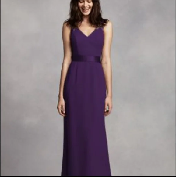David's Bridal | Dresses | Size 4 Amethyst White By Vera Wang Dress |  Poshmark